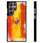 Cover Protettiva Samsung Galaxy S22 Ultra 5G - Bandiera Spagnola