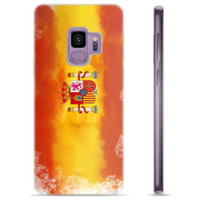 Custodia in TPU per Samsung Galaxy S9 - Bandiera Spagnola