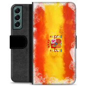 Custodia a Portafoglio Premium per Samsung Galaxy S22+ 5G - Bandiera Spagnola