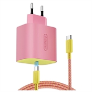 Caricabatterie USB-C rapido PD da 60W per Nintendo Switch 2/Lite/OLED con cavo da 2m