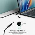 Caricabatterie per laptop con ricarica rapida da 65W per Dell - 4.5 x 3.0mm - 19.5V/3.34A