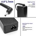 Caricabatterie da 65W per laptop Lenovo serie IdeaPad/Flex/V - 4.0 x 1.7mm - 20V/3.25A