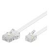 Cavo Telefonico RJ11-RJ45 - 6m - Bianco