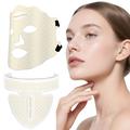 Maschera per terapia con luce LED a 7 colori per la bellezza del viso e del collo