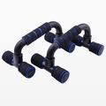 Set da allenamento fitness per la casa da 7 pezzi - Ab roller, barre per flessioni, corda per saltare, pinza per mani ed espansore toracico