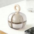 Portapillole magnetico a 8 scomparti - Beige
