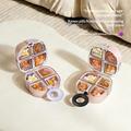 Portapillole magnetico a 8 scomparti - Beige
