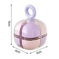 Portapillole magnetico a 8 scomparti - Rosa / Viola