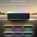 Sveglia digitale 8830 con luce notturna RGB - Bianca