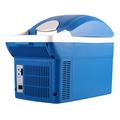 Mini frigo portatile da 8 litri - Raffreddamento/Riscaldamento - 12V per auto, 220V per uso domestico - Blu