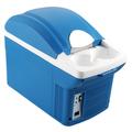 Mini frigo portatile da 8 litri - Raffreddamento/Riscaldamento - 12V per auto, 220V per uso domestico - Blu