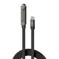 Cavo USB-C da 240W a 90 gradi per gaming con supporto per telefono - 1.5m - Nero