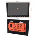 9001W Autoradio da 9" con display integrato - CarPlay wireless, Android Auto, Bluetooth 5.2, Wi-Fi 6 - Nero