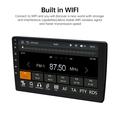 Lettore multimediale per auto 9009W con CarPlay e Android Auto wireless - 9" - Nero