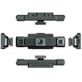 9728D Dash Cam WiFi a 4 lenti 1080P con visione notturna - Nero