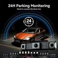 9728D Dash Cam WiFi a 4 lenti 1080P con visione notturna - Nero