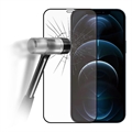 Proteggi Schermo in Vetro temperato - 9H - 9D a Copertura Totale per iPhone 12 Pro Max - Bordo Nero