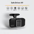 A09 Sistema di monitoraggio della stanchezza del conducente / Telecamera per auto con IA e avvisi - Nero