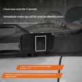 A09 Sistema di monitoraggio della stanchezza del conducente / Telecamera per auto con IA e avvisi - Nero
