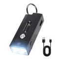 Torcia Mini LED A1 da 5W - 580lm, IP66, USB-C, clip magnetica - Nera