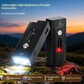 Torcia Mini LED A1 da 5W - 580lm, IP66, USB-C, clip magnetica - Nera