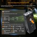 Torcia Mini LED A1 da 5W - 580lm, IP66, USB-C, clip magnetica - Nera