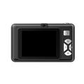 Fotocamera digitale retrò A1 da 50MP con video 4K e zoom 8x - Nero