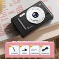 Fotocamera digitale retrò A1 da 50MP con video 4K e zoom 8x - Nero