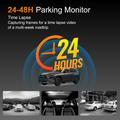 A10 Dual Dash Cam - 4K/2K, GPS, ADAS, Wi-Fi, monitoraggio parcheggio - Nero