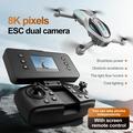 A118 Drone senza spazzole con evitamento degli ostacoli, flusso ottico, telecamera - Nero