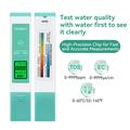 A13 Tester portatile per la qualità dell\'acqua con elettrodo al titanio e display Emoji
