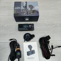 Videocamera da cruscotto A16 a 3 canali - 1080p anteriore, 720p abitacolo/posteriore, Wi-Fi, sensore G - Nero