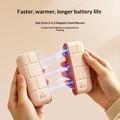 A19 Scaldamani magnetico 2 in 1 da 6000mAh - Rosa