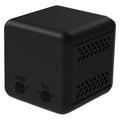 A19 Mini telecamera WiFi senza fili con visione notturna a infrarossi e allarme di movimento - Nero