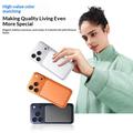 Power bank magnetico ultrasottile A20A da 5000mAh con ricarica USB-C da 35W - Argento