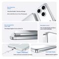 Power bank magnetico ultrasottile A20A da 5000mAh con ricarica USB-C da 35W - Argento