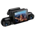 Dash cam A35 a 4 canali, Full HD 1080p, WiFi - Nera