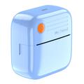 Mini stampante termica Bluetooth A35 con carta - Blu