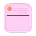 Mini stampante termica Bluetooth A35 con carta - Rosa