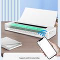 Stampante termica portatile senza inchiostro A4B con Bluetooth - Bianca