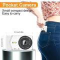 A59 Compact Digital Camera with 2.8″ IPS Screen - 64MP (Open Box - Bulk Satisfactory) - White
