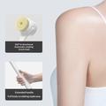 Spazzola elettrica per doccia A8 con 5 testine, display a LED - Bianca