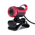 Webcam A859 con cavo USB e microfono integrato - 640x480 - Nero / Rosso