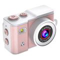 Mini videocamera HD A86 1080P da portachiavi con touch screen - Rosa