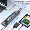 Hub USB 3.2 ACASIS HS-716 a 16 porte - 10 Gbps - Spina UE
