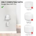 AhaStyle DD03 Supporto da parete per Google Nest WiFi Pro - Bianco