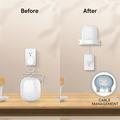 AhaStyle DD03 Supporto da parete per Google Nest WiFi Pro - Bianco