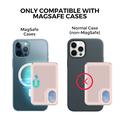 AhaStyle PT133-B Supporto magnetico per schede telefoniche in silicone - Rosa