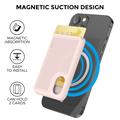 AhaStyle PT133-B Supporto magnetico per schede telefoniche in silicone - Rosa