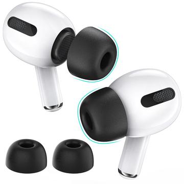 AHASTYLE WG28 1 paio di tappi per auricolari per Apple AirPods Pro / Pro 2 Punta di ricambio in schiuma di memoria per auricolari, dimensioni: L (Confezione aperta - Condizone ottimo)